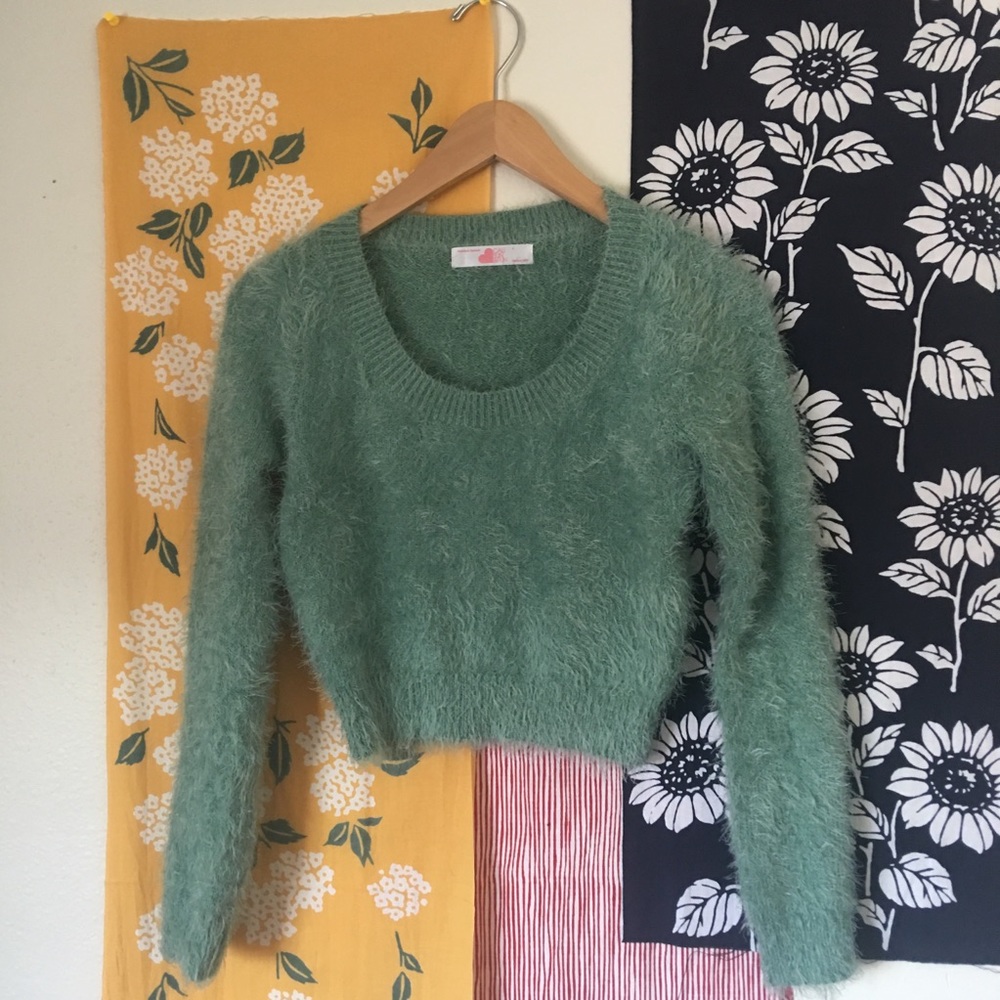 Fuzzy American Apparel sweater